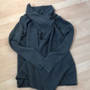 Grey Tahari cardigan